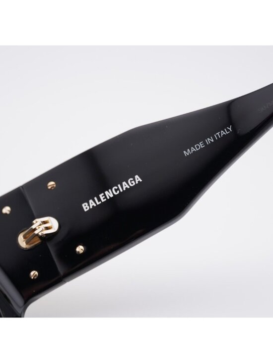 Balenciaga BB0322S 002 Sunglasses Black Butterfly Frame, Grey Lenses main image 7